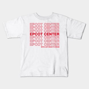 EPCOT Center Thank You Bag Kids T-Shirt